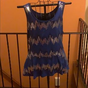 Holiday Sequence Tank Top